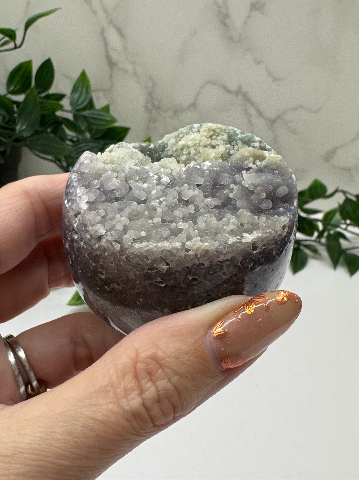 Grape Agate Sphere