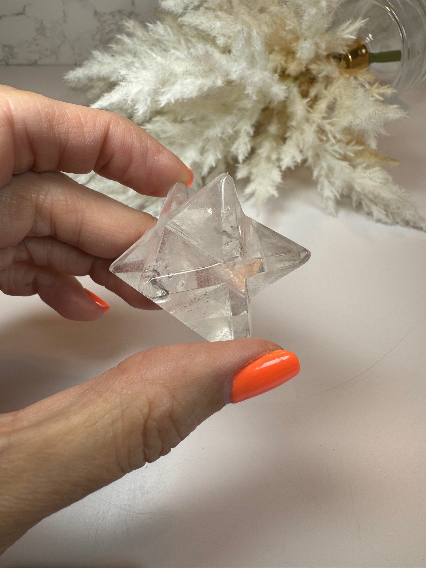 Clear Quartz Star 16