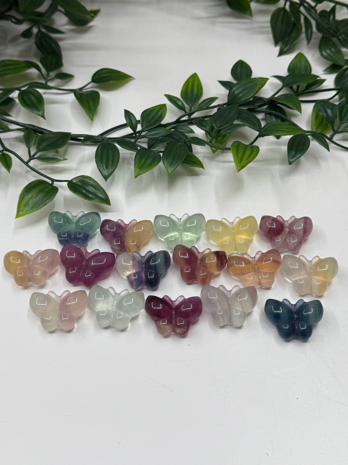 Fluorite Mini Butterflies