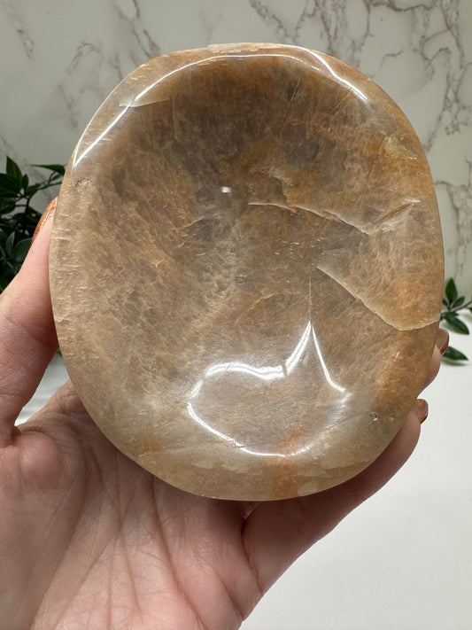 Peach Moonstone Bowl