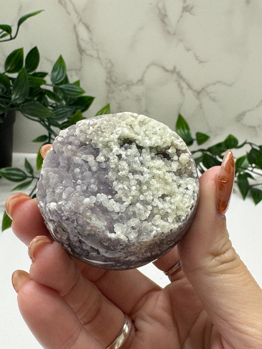 Grape Agate Sphere