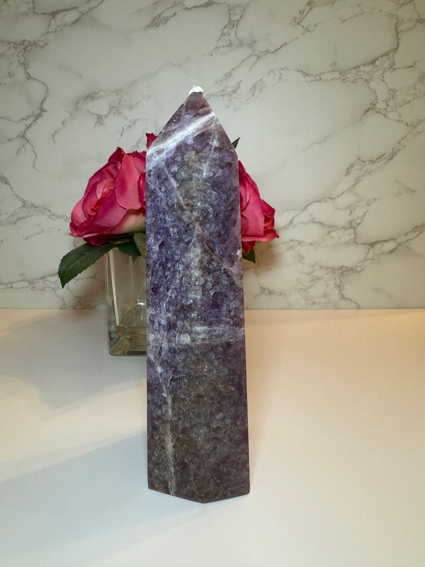 Amethyst Agate Tower