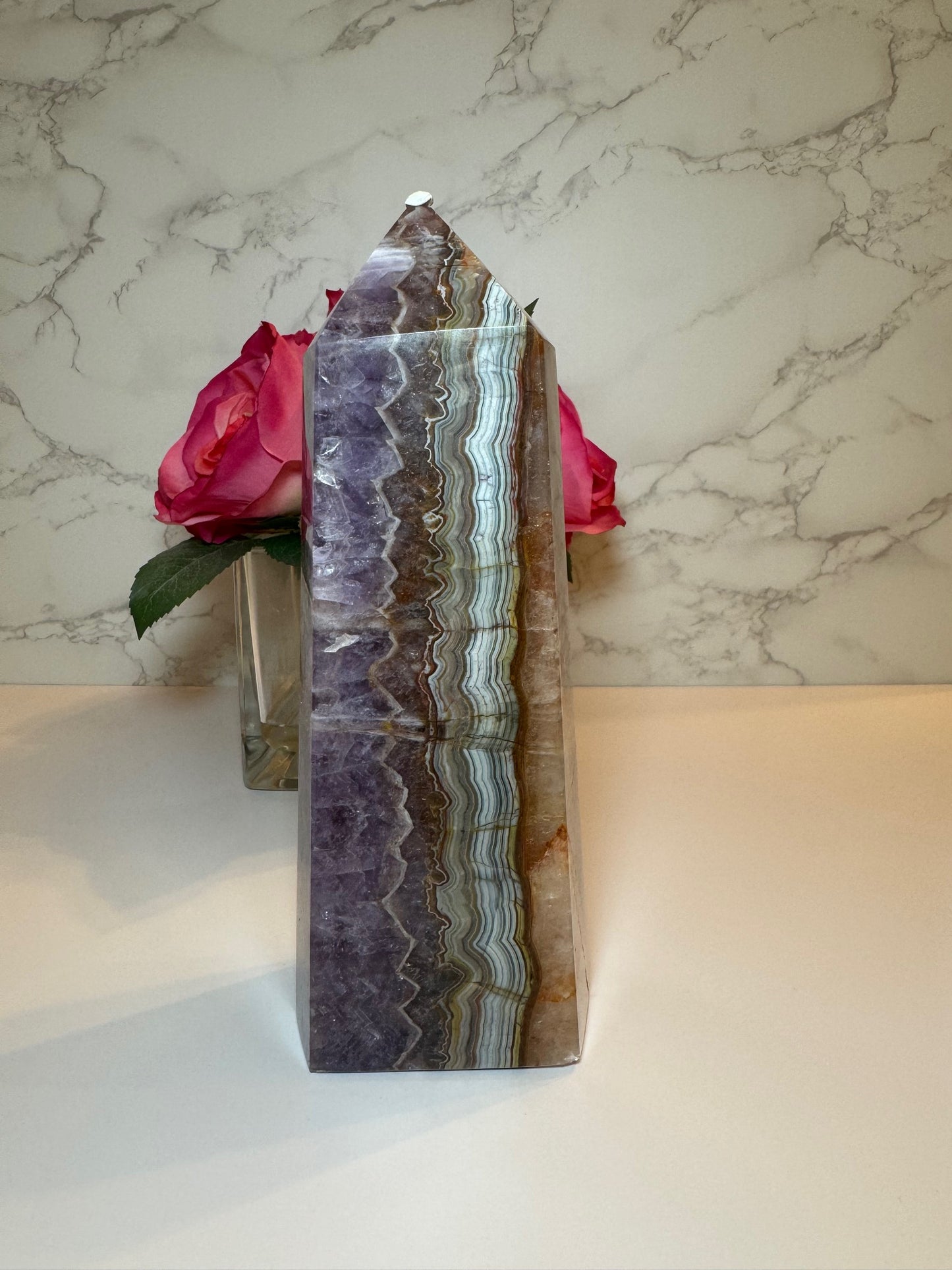 Amethyst Agate Tower