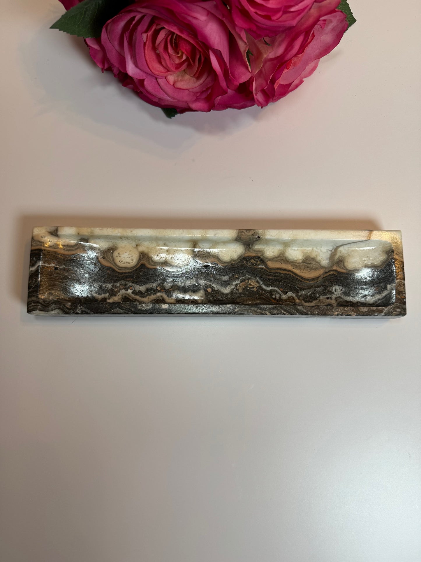 Onyx Incense Holder Rectangular C