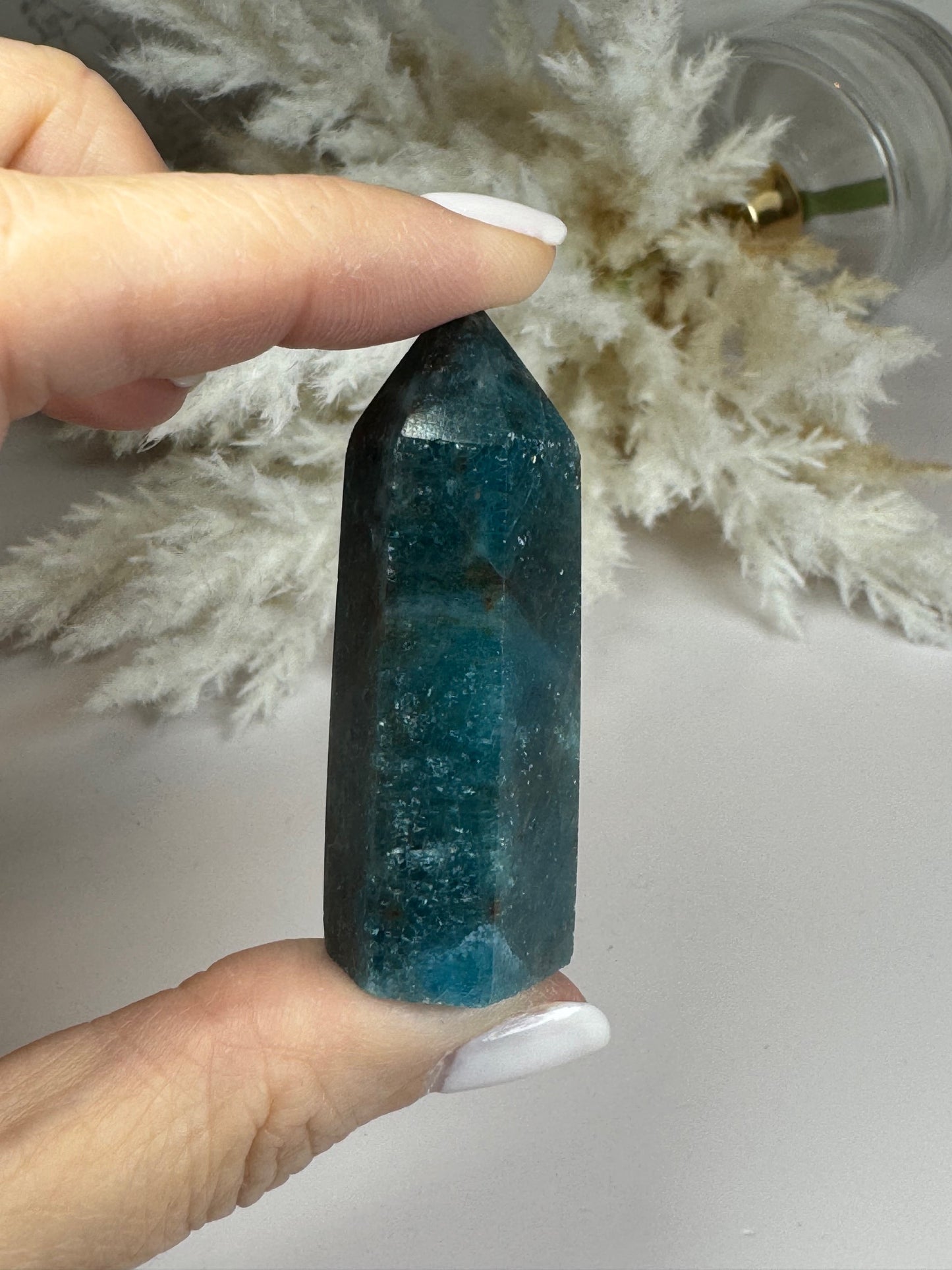 Blue Apatite Tower AA