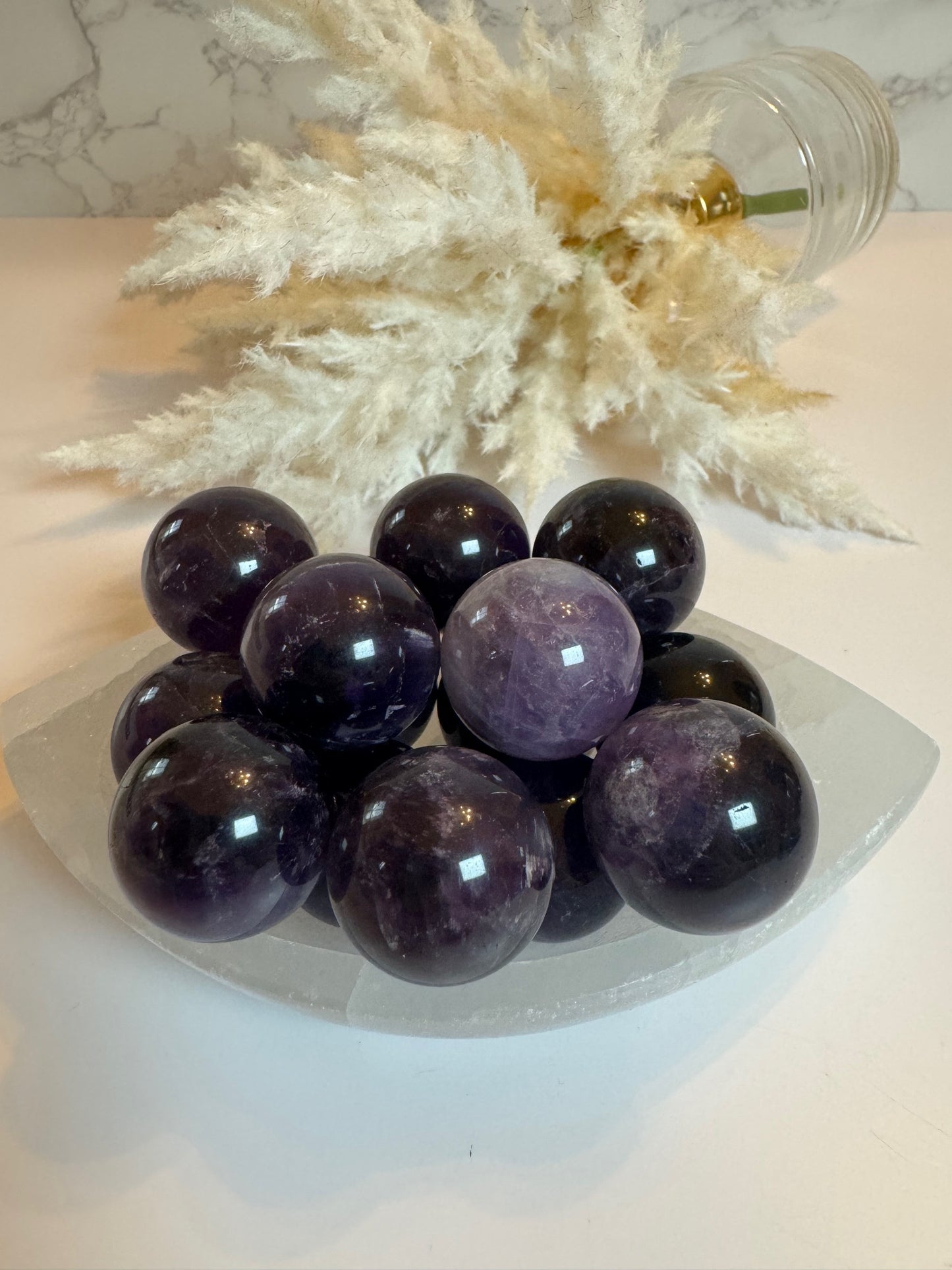 Amethyst Small Spheres