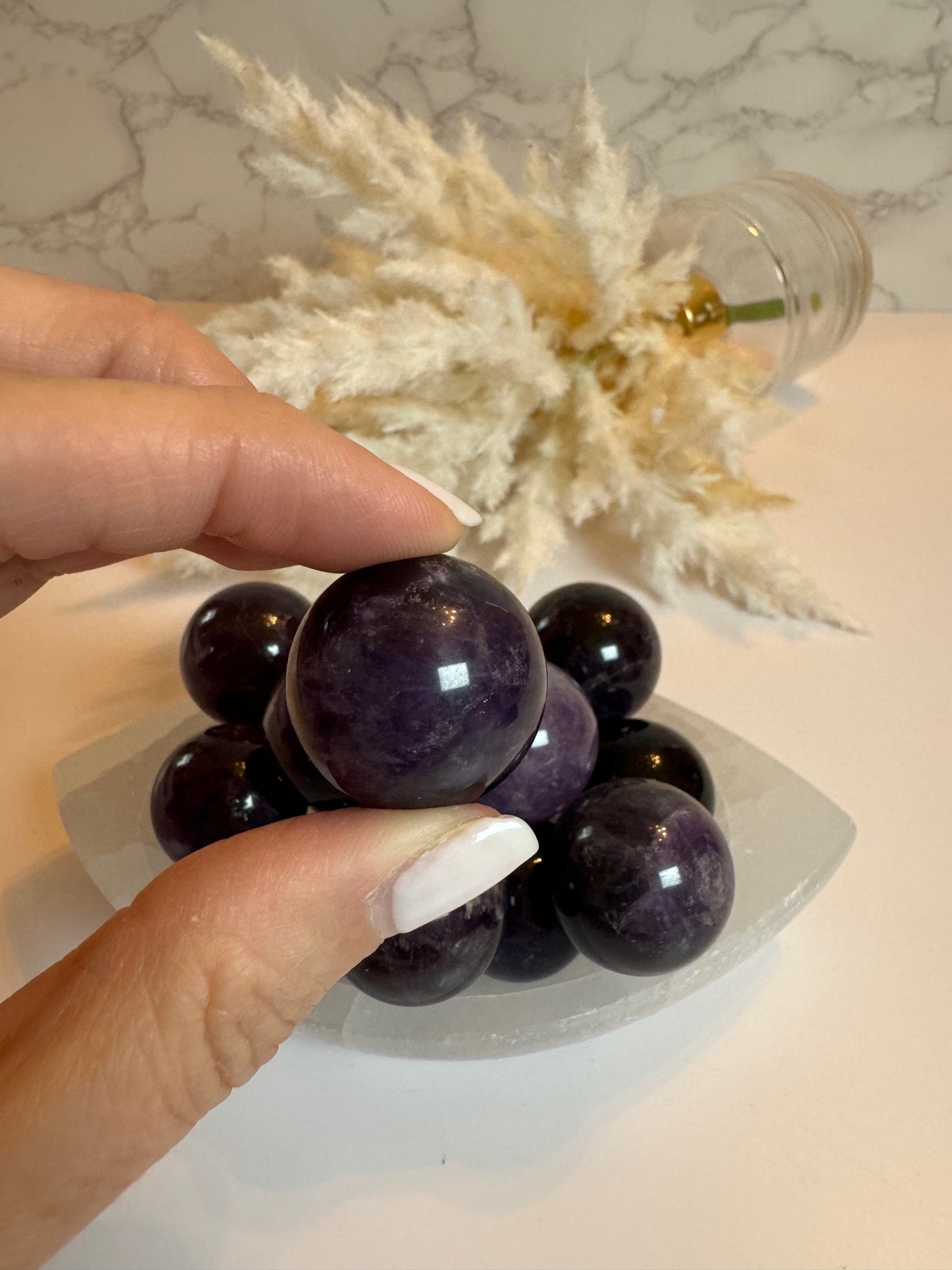 Amethyst Small Spheres