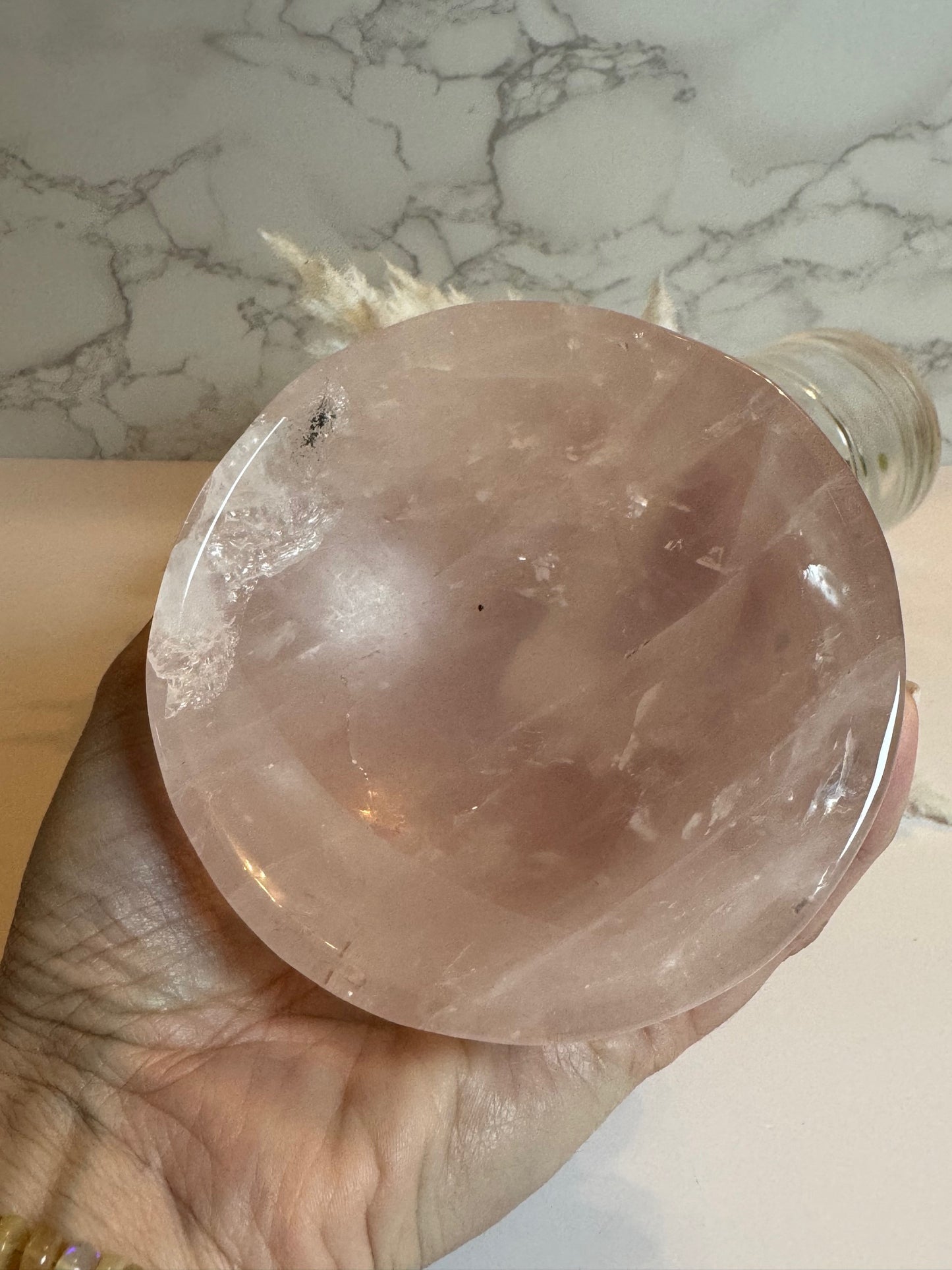 Rose Quartz Small Bowl