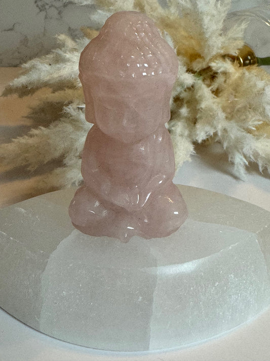 Rose Quartz Buddha