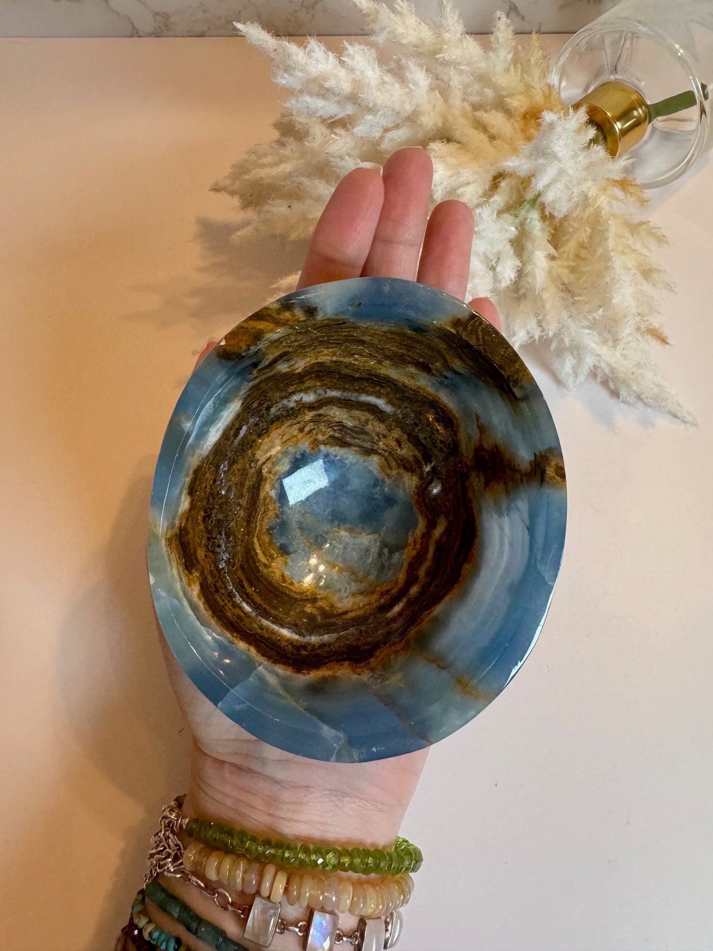 Blue Onyx Bowl Small