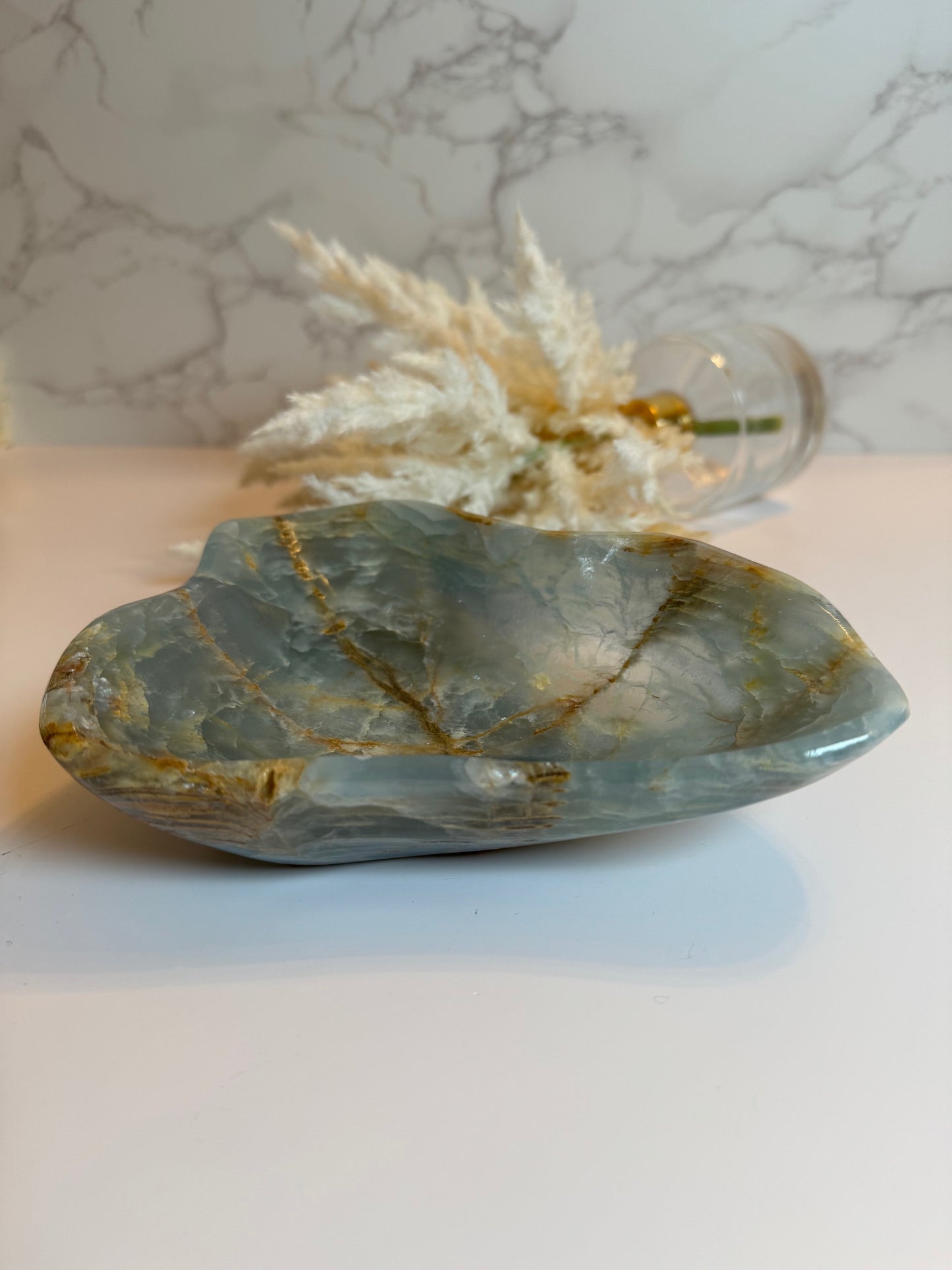 Blue Onyx Large Bowl