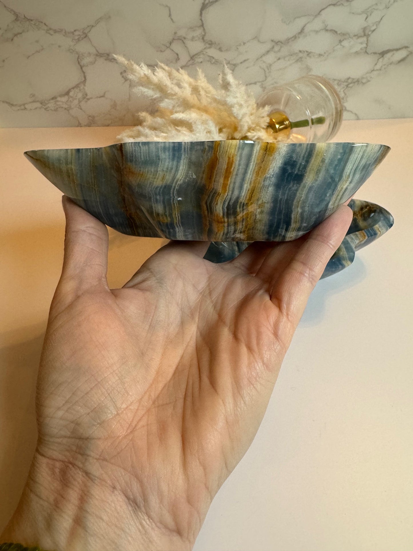 Blue Onyx Medium Bowl A