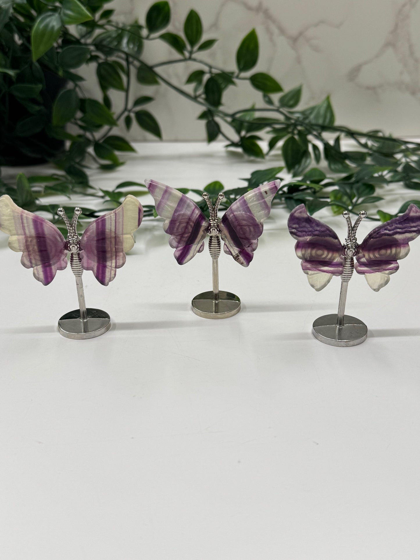 Fluorite Butterfly on Stand