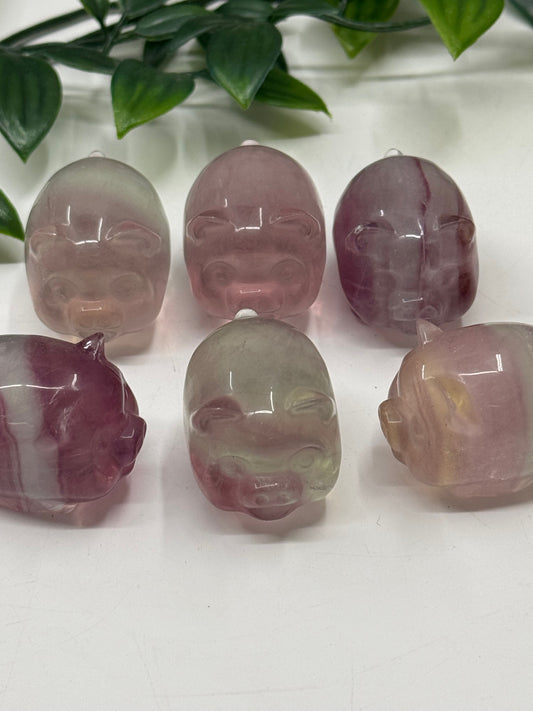 Fluorite Pig