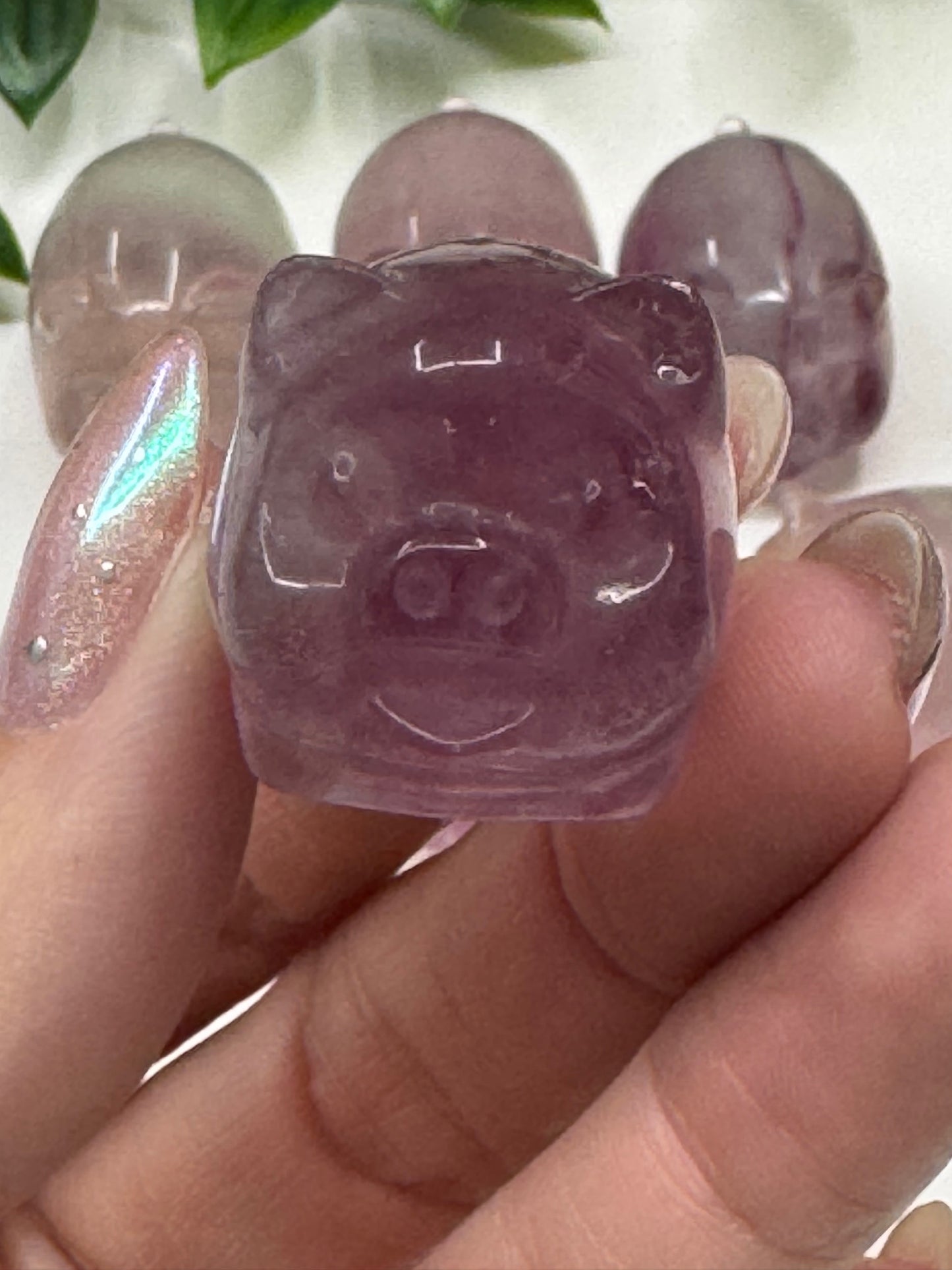 Fluorite Pig