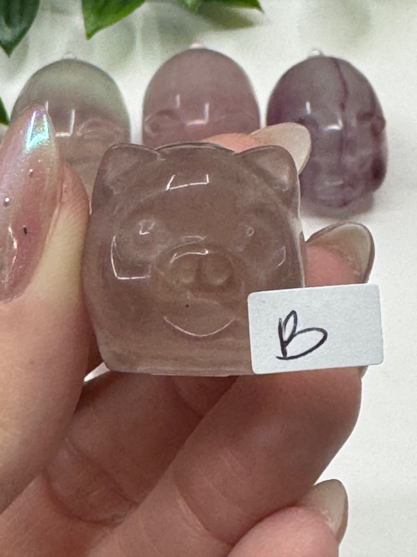 Fluorite Pig