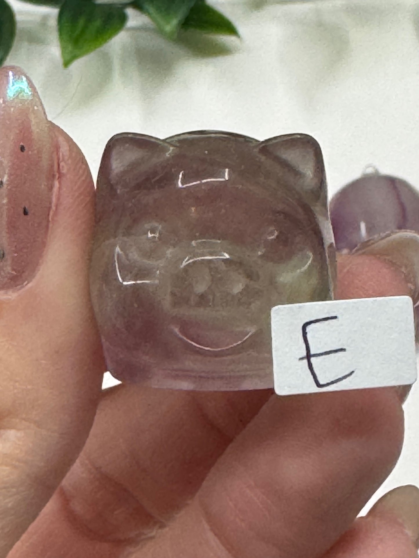 Fluorite Pig