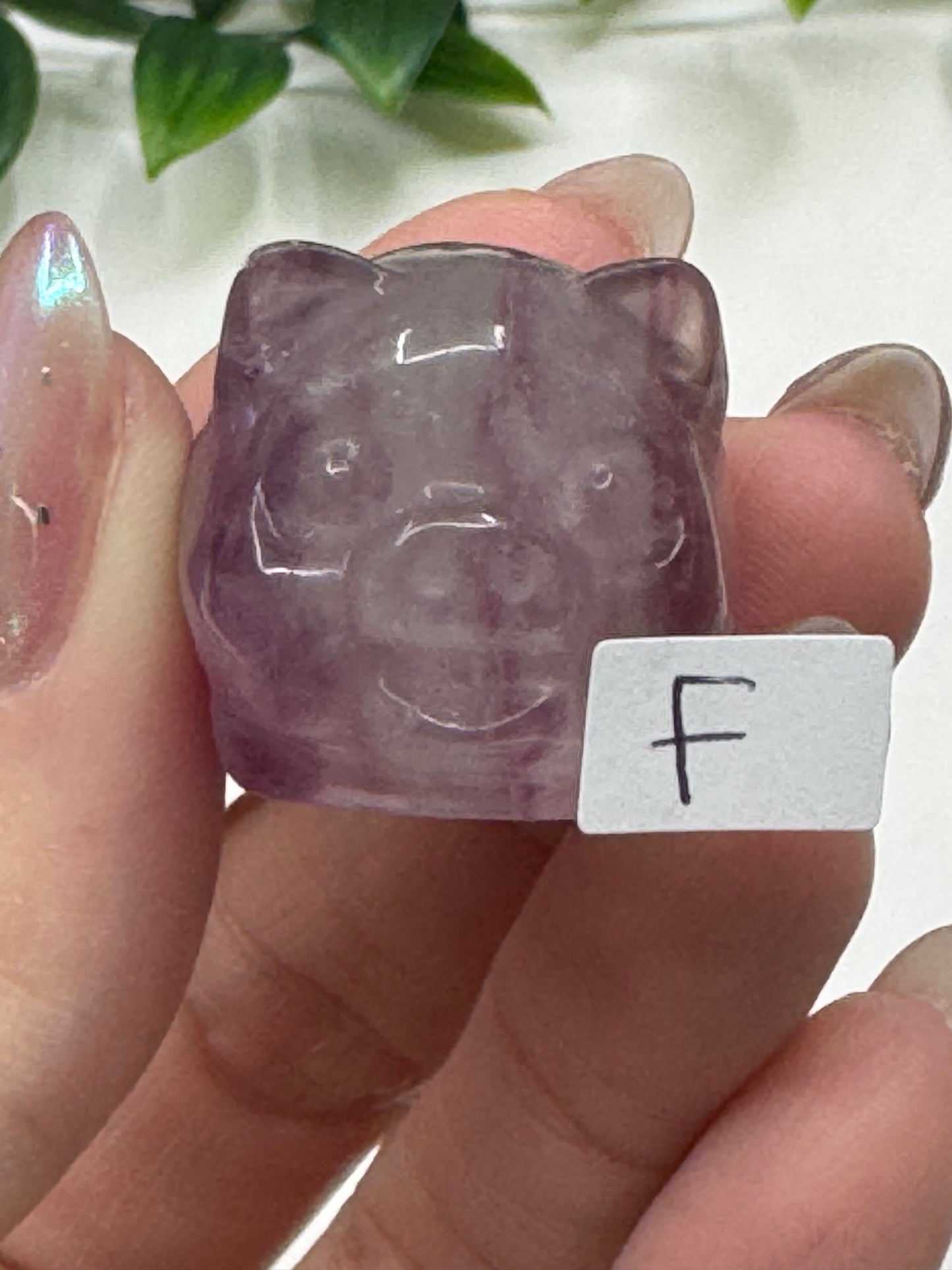 Fluorite Pig