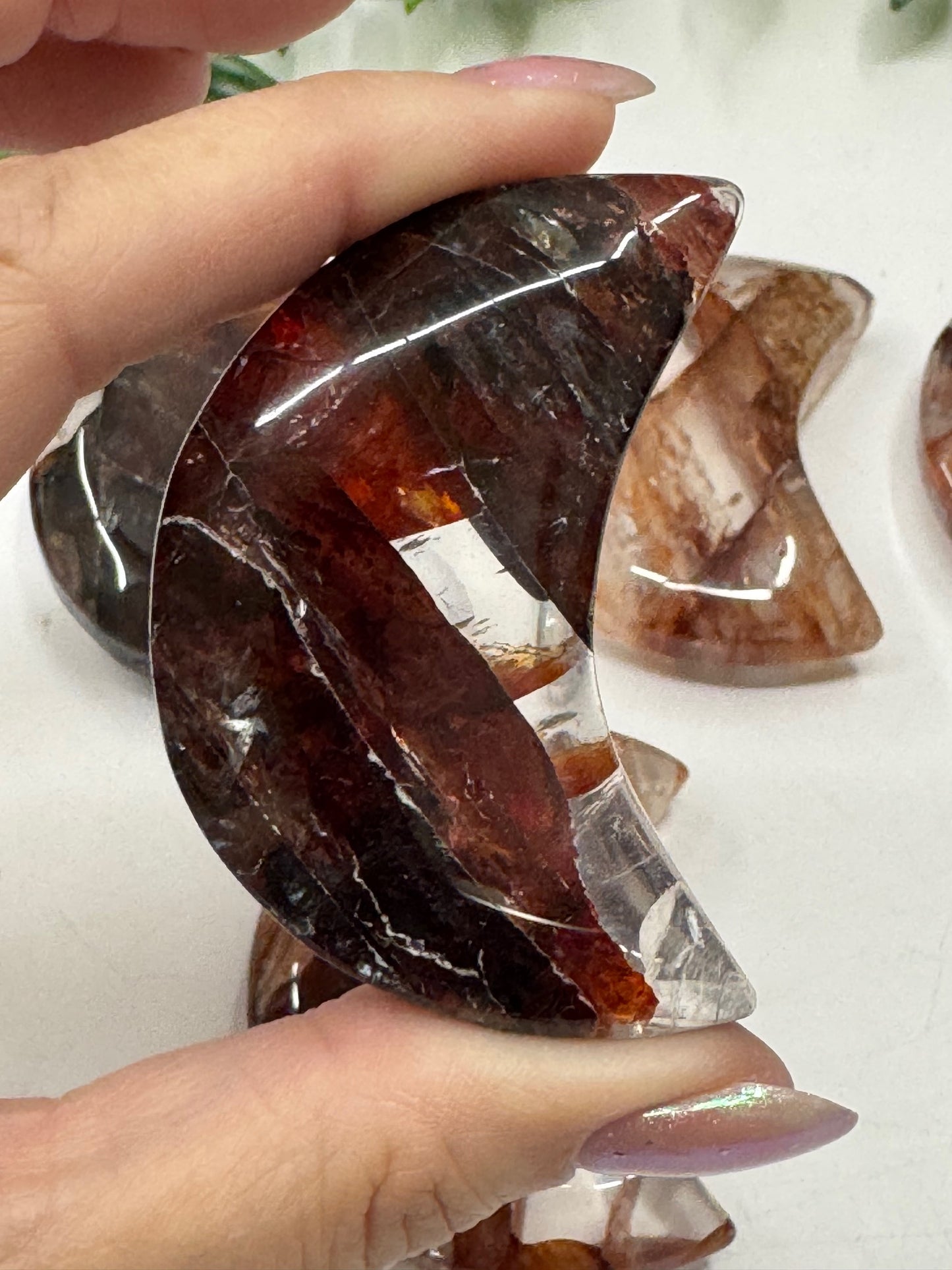 Fire Quartz Small Moons