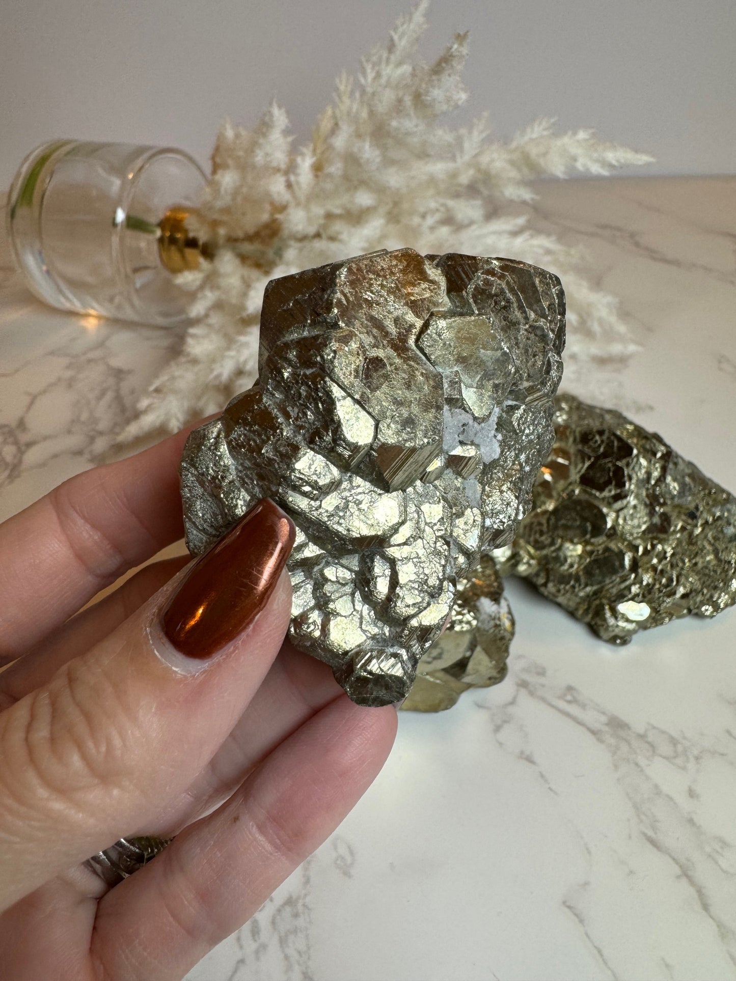 Pyrite Clusters