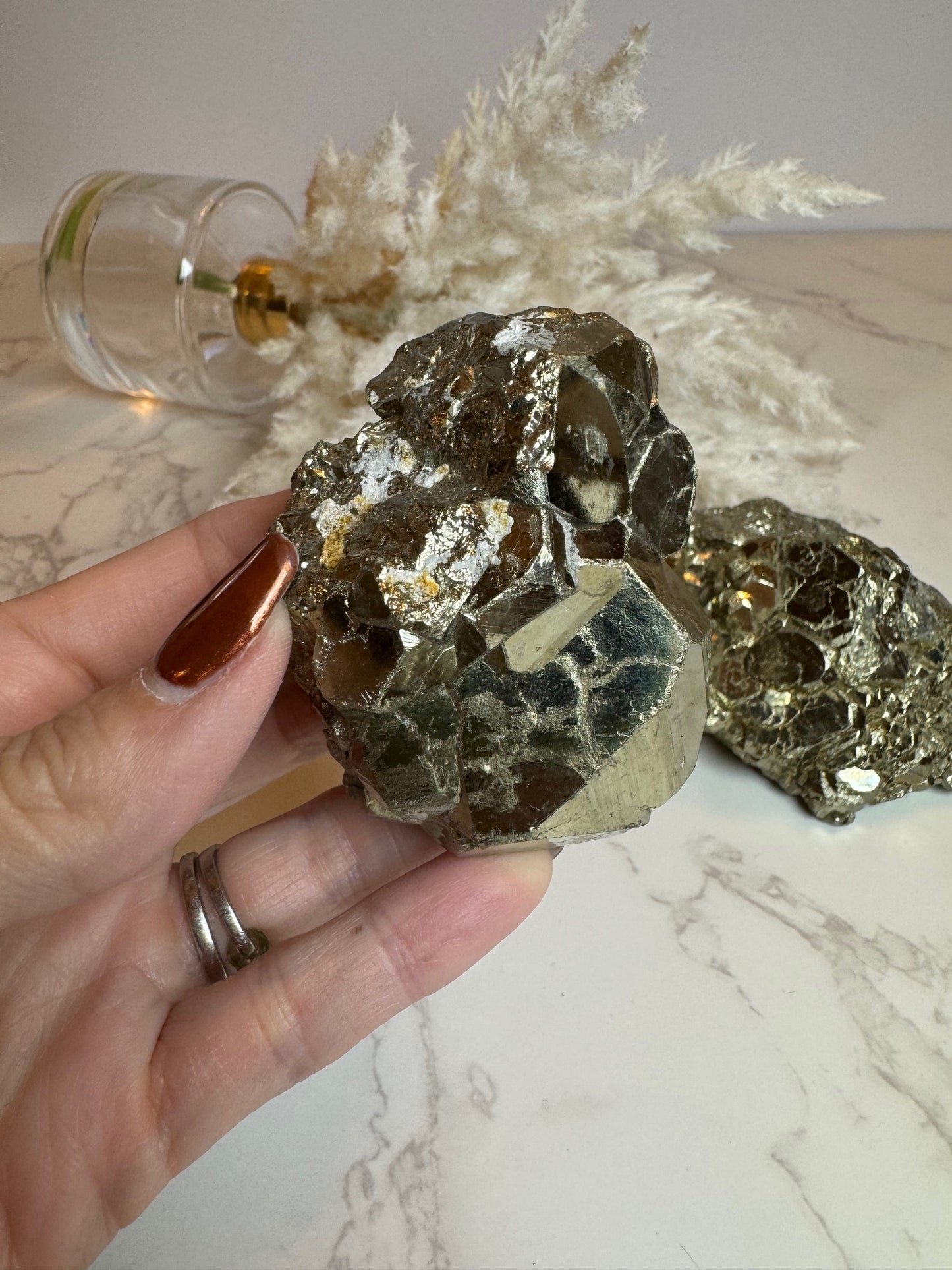 Pyrite Clusters