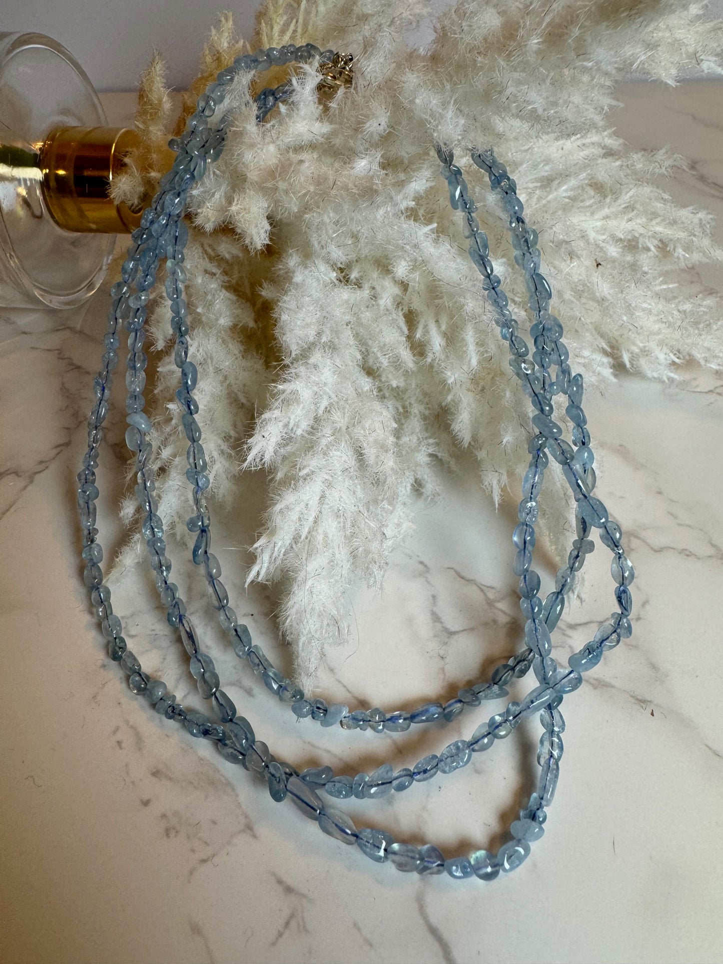 Aquamarine necklace